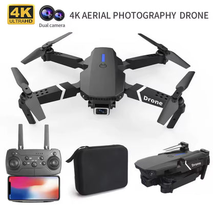 Professional Drone E88 4K Wide Angle HD 1080P WiFi Camera
FPV height hold folding folding RC Drone Quadrotor Helicopter Drone toys for kids